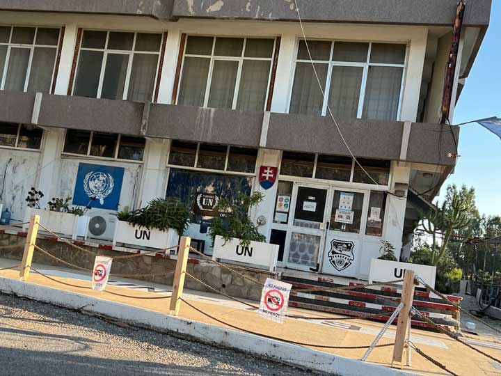 Birleşmiş Milletler binası kapalı maraş, UN Binası.